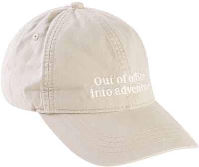 camel active Cap van puur katoen - Maat menswear-OS - Beige