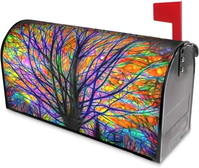 Magnetische brievenbus cover - Brievenbus decoratie - Buiten versieren - Herbruikbaar en waterdicht - 21 x 18 inch - Seizoensgebonden