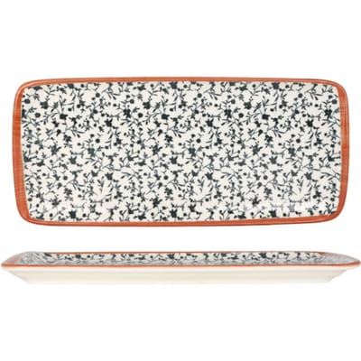 Bonna Serveerschaal - Calif - Porselein - 34x16 cm - set van 2