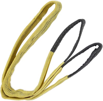 Slijtvaste Platte Hefband 5 meter - 3 Ton Draagvermogen voor Transport en Bouw