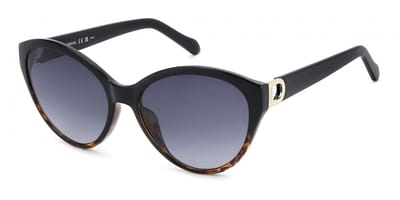 Fossil FOS 2146/G/S Black shaded havana 58/17/140 WOMAN Zonnebrillen