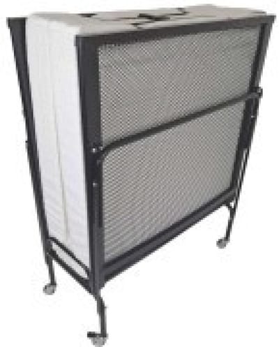 Vouwbed Spiraalbodem Plus 90x200 - Zwart