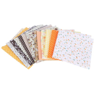 25x25cm 14 Pièces Beau Unique Tissu Coton Imprimé DIY Couture Tissu Coton Matériau