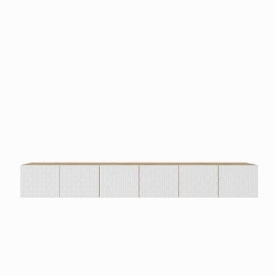 TV-kast Cali 300 (3x100) cm (artisan + wit)