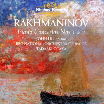 John Lill, BBC National Orchestra Of Wales, Tadaaki Otaka - Rachmaninov: Piano Concertos Nos.1 & 2 (CD)