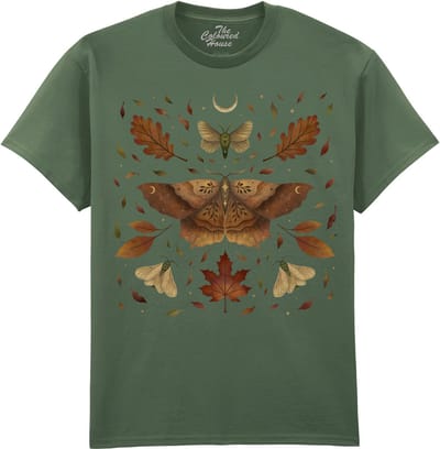 Mot Autumn Moth The Coloured House T-shirt M