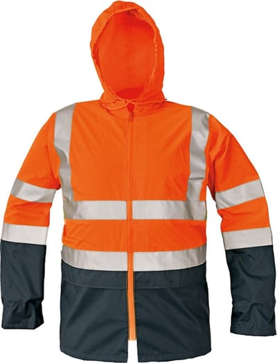 Cerva EPPG jas high-vis 03010338 - Navy/HV Oranje - L