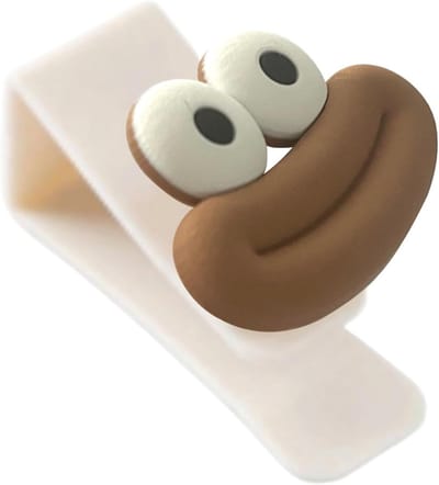 Vuilniszakhouder - Emmer clips - Afval organiseren - Antislip ontwerp - 7.5 x 2.5 x 4.5 cm - Abrikoos