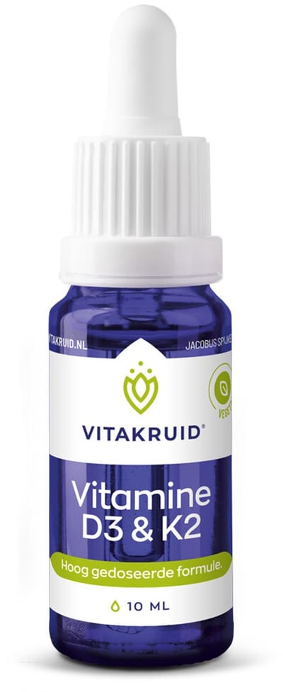VitaKruid Vitamine D3 & K2 10 ml