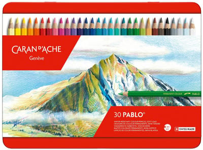 Kleurpotlood caran d'ache pablo | Doos a 30 stuk