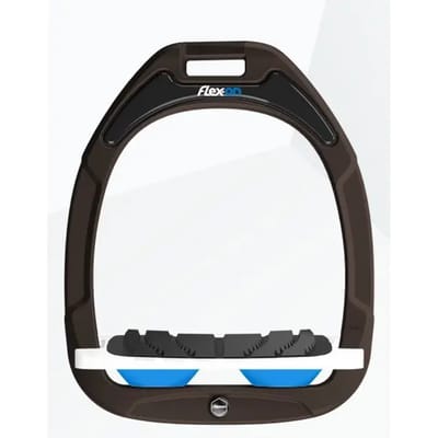 Verfijnde Grip Beugels Bruin/Wit/Blauw Flex-On Green Composite