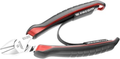 Knipschaar Elektricien - Tanggenset - Draad Knippen - Ergonomische Handgreep - 140mm - Rood Zwart