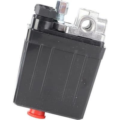 Robuste 240V 16A Quatre Ports Contrôle Pressostat Compresseur d'Air 90PSI ‑120PSI