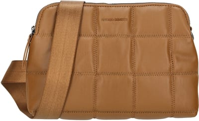 Enrico Benetti Quinn Schoudertas Dames - Crossbodytas - 3 Vakken - Cognac