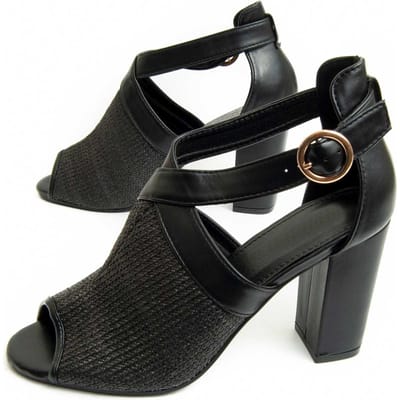 Dames Sandalen met Hak.  Montevita  Avara  92145 36 zwart
