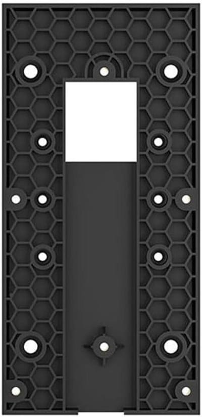 Deurbel Houder - Bevestiging Accessoire - Eenvoudige Installatie - Zonder Boren - 13 x 8 x 2 cm - Zwart
