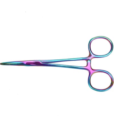 Hemostatische Pincet voor Huisdieren, 14 cm Rechtse Punt, Schoonmaak- en Epilatiegereedschap voor Honden en Katten, Ideaal voor Vachtverzorging en Oorhaarverwijdering
