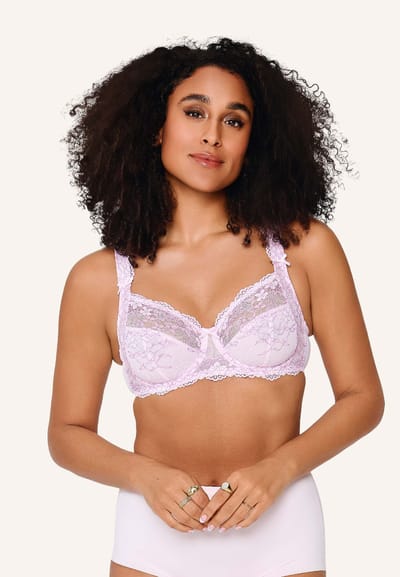 LingaDore - Daily Full-Coverage BH Barely Pink - maat 100E - Roze