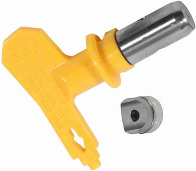 Umschaltbare Airless Farbspritzpistolenspitze van Wolframstahl voor binnengebruik - Perfect voor verf, spuiten en accessoires