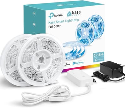 Slimme LED Strip Licht met Wi-Fi en RGB Kleuren - 10 meter (2 rollen van 5 meter)