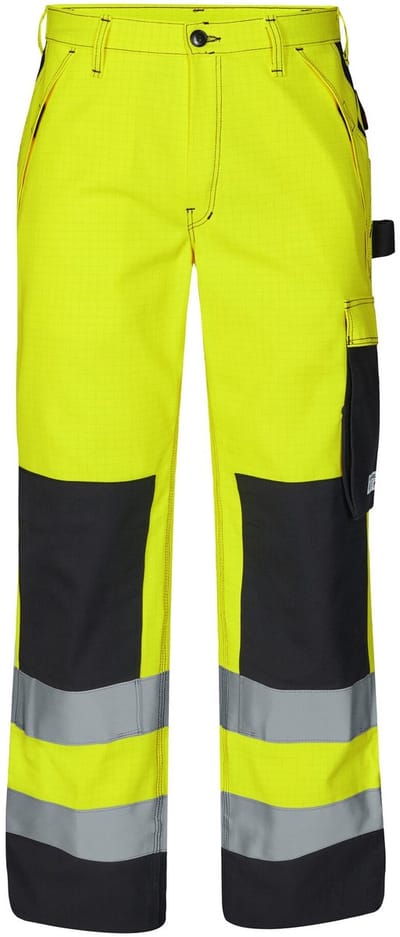 Engel Safety+ EN ISO 20471 Multinorm broek 2235-825 - Hi-vis Yellow / Black - 110