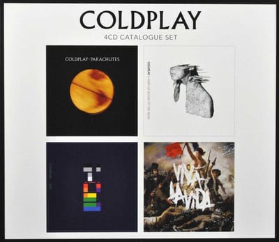 4 Cd Catalogue Set - Coldplay