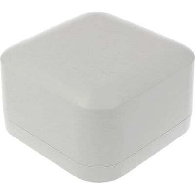 Hammond Electronics 1556DAGY Universele behuizing 120 x 120 x 70 ABS kunststof Brandvertragend Grijs 1 stuk(s)