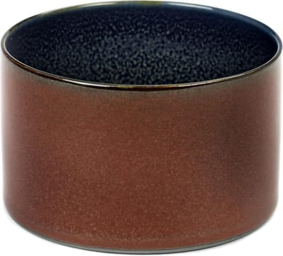 Serax Terres de Rêves by Anita Le Grelle Beker - D7,5x5 cm - Rust/dark blue