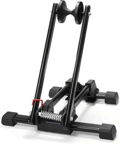 Opvouwbare Fietsenstandaard - Aluminium Fietshouder, Universele Fietsenrek voor Binnen en Buiten - Geschikt voor 20-29 Inch Fietsen, Kinderfietsen, Mountainbikes en BMX Fietsen