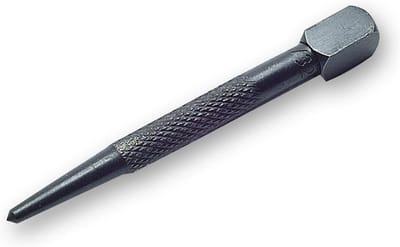 Puntbeitel met Vierkante Kop - 4 Inch Lengte - 5/32 Inch Precisiepunt