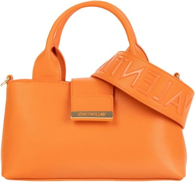 Valentino Dione Handtas - Schoudertas Dames - Dagelijks Gebruik - Gemaakt in Italië - 25 x 15 cm - Oranje