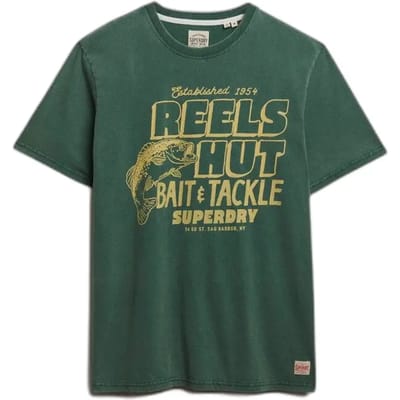 Superdry - Roadside Trade Loose T-shirt - Heren - T-shirts