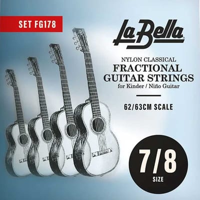 La Bella FG178 7/8 Mensuurlengte Klassieke Gitaarsnaren - Normale Spanning