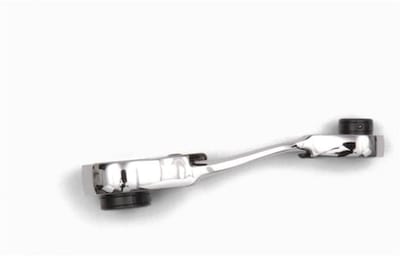 Wurth - Dubbele ratelringsleutel 1/4 inch gebogen - 1/4 inch en metrische dubbele ringratelsleutel Voor zeskantaandrijving Aansluiting 1/4 inch