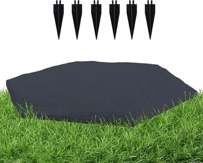 Tuin Stapstenen - Padstenen Buiten - Decoratie Landschap - Stevig PP-hars - 39x40 cm - Zeshoek