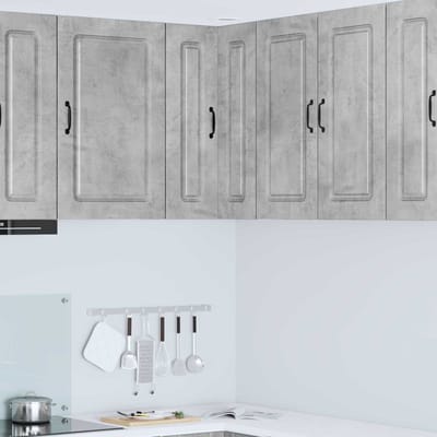 vidaXL - Vaatwasserpaneel - Kalmar - Beton - Grijs - 57 - x - 57 - x - 80 - cm