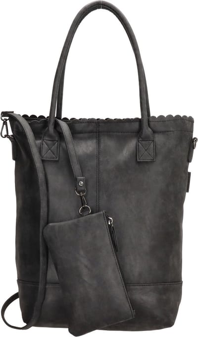 Beagles Ceclavin Shopper Hand & Schoudertas met Etui - Tote Bag - Dames Tas - Zwart