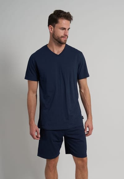 CECEBA Traveller Heren Shortama - Blauw