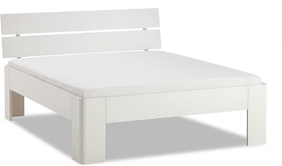 B Bright Fresh 500 Bed met Hoofdbord 180 x 220 cm - Bedframe Wit - Bedombouw - Instaphoogte: 50cm - Tweepersoonsbedden