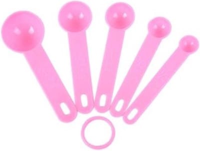 Finnacle - 5-delige Maatlepel Set - Koken & Bakken - Keuken Accessoire - Roze