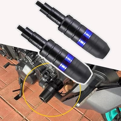 Motorfiets Valbescherming voor BMW Motorrad K 1600 GT,Motorfiets Frame Sliders Valpads Framebeschermers Accessoires,Blue