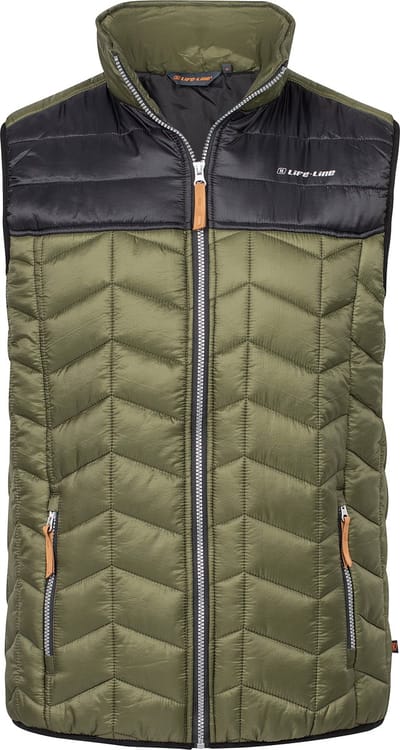 Life line Kian - Outdoorbodywarmer - Heren - Olijfgroen - Maat M