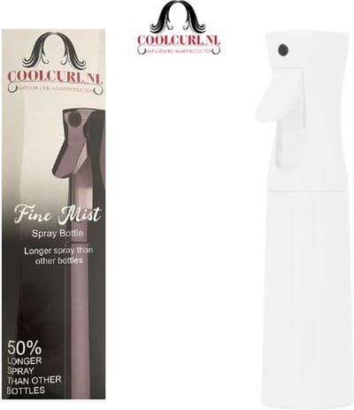 CoolCurl™ kappersspuit 300ml Wit, Mist spray bottle,waterspuit verstuiver,haarspuit voor krullen