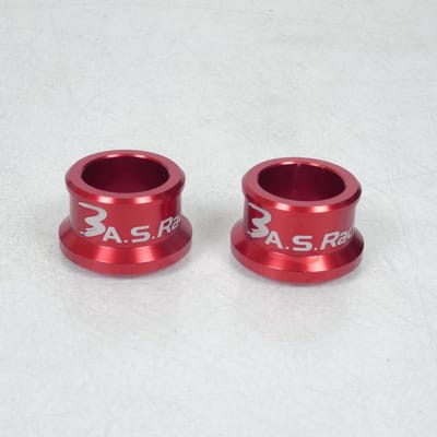 Paire entretoise de roue Ø25x33x40xL23mm 3AS Racing pour moto Honda 450 CRF RX