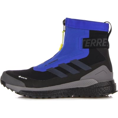 Terrex Free Hiker Cold heren outdoorschoen. Rdy X Gore-tex Kern Zwart/zwart Blauw Metallic/vet Blauw
