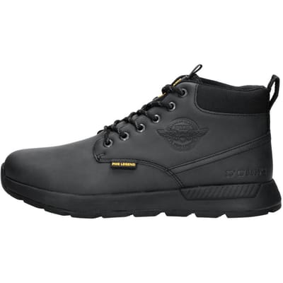 PME Legend - Heren Sneakers Ribber Mid - Zwart - Maat 42