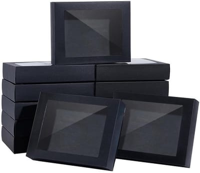 Allecto - Geschenkdosen - Zwarte Papieren Dozen - Ideaal voor