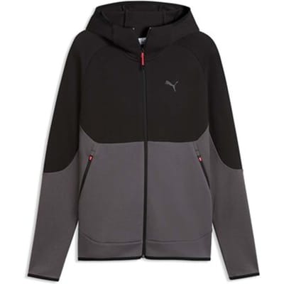 Puma Pumatech Slim Elevated Full-Zip Hoodie Dk Sweater - Sportswear - Volwassen