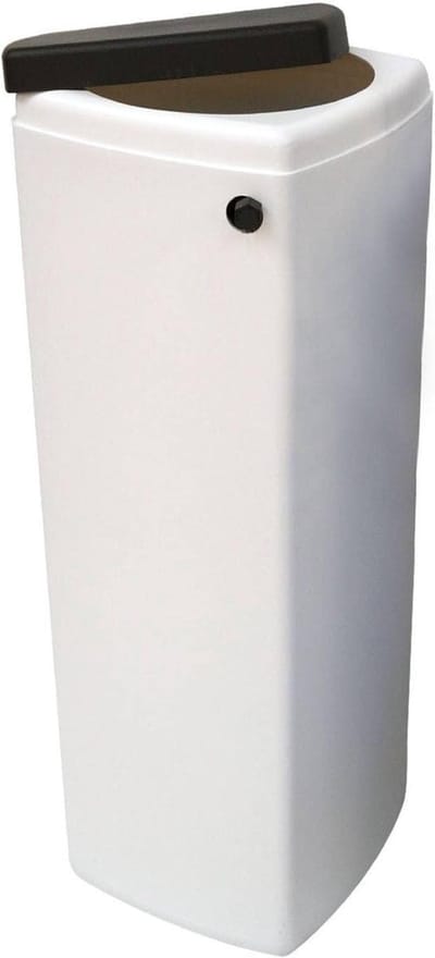 Zouttank - Waterontharder Reservoir - Waterontkalking Thuis - Compleet Met Accessoires - 35 Liter - Wit