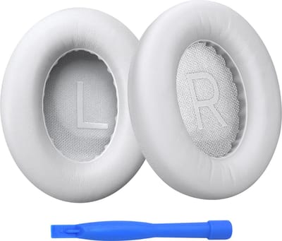 Vervangende Oorkussens voor Bose NC700 / Bose 700 Noise Cancelling Hoofdtelefoon van MMOBIEL - Memory Foam en Protein PU Koptelefoon Oorkussens - Noise Isolation Earpads – Wit
